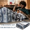 Spwasplo Gifts for Brother in Law Blanket - Brother in