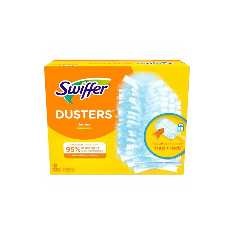 Swiffer® Dry Sweeping Cloth Refills, Unscented, 9 1/2" x 7