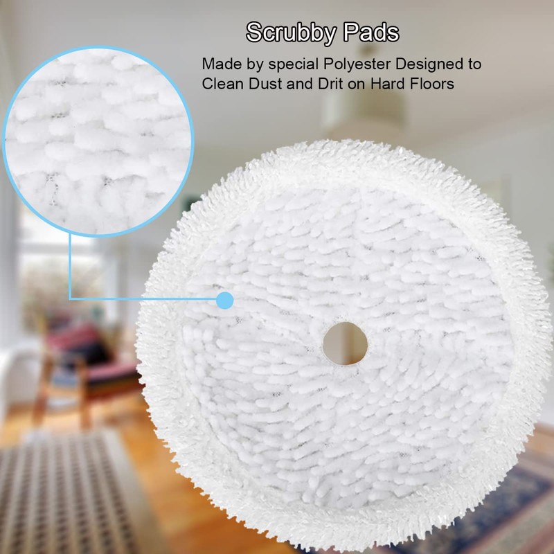 EATBALE Steam Mops Pads Replacement for Bissell 3115 SpinWave Hard
