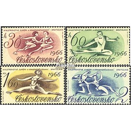 Czechoslovakia 1592-1595 (complete.issue.) unmounted mint/never hinged ** MNH 1966 Figure Skating (Stamps for collectors) Sports Other