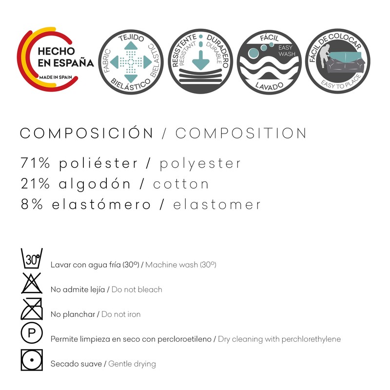 Funda de Silla Pack of 2 Salsa Premium C/1 Sin