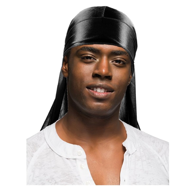Silky Satin Durags for Men (Coffee)