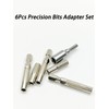 1/4 to 4mm Bit Adapter, 4mm-6.35mm Converter Adapter Precision Bits