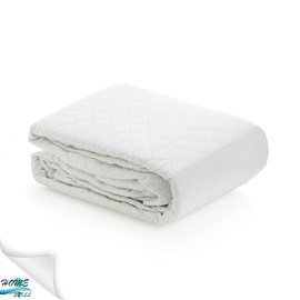 HOME STILL® 100% Waterproof Double Mattress Protector | Quilted Microfiber Fitted Bed Mattress Cover with Breathable Top & Waterproof Bottom | Antibacterial & Washable | 140x200x30cm