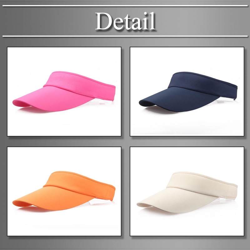 Buzz Selection CAP215 Visor, Sun Visor, Cap, Hat, Simple, Brim