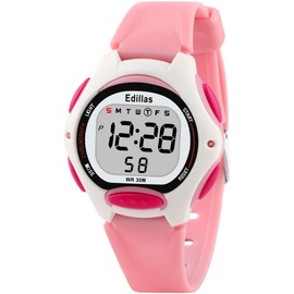 Edillas Kids Watch Digital for Girls Boys, Children Waterproof Watches Multi-Functional with LED Backlight Alarm/Stopwatch for Kids Student Ages 4-13