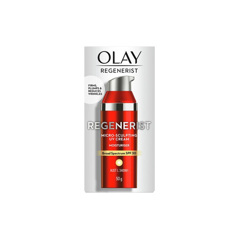 Olay Regenerist Micro-Sculpting Face Cream Moisturiser SPF30+ 50g