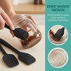 3 Pcs Silicone Spatula,Food Grade Rubber Spatula, Spatulas Silicone Heat