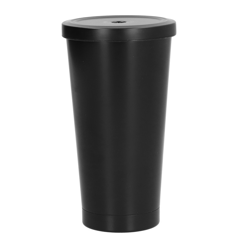 500ML Small Vacuum Coffee Cup Iced Coffee Bottle with Straw
