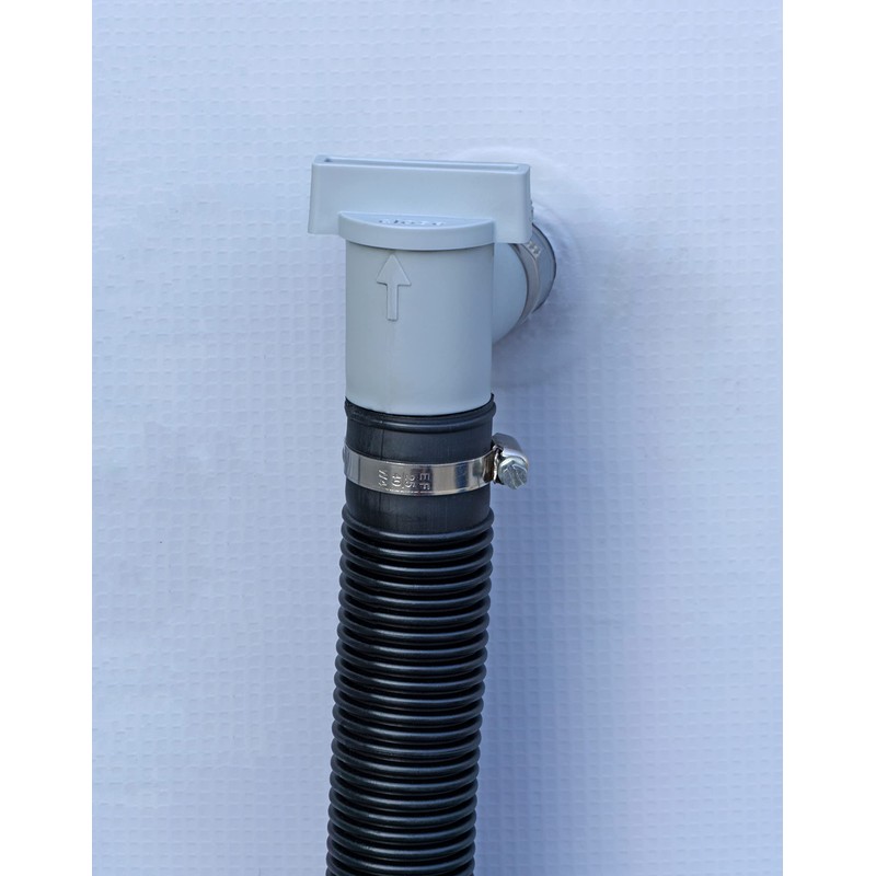 PoolSun Maintenance tap / shut-off valve for pools with 32