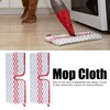 2PCS Microfiber Mop Cleaning Pad Mop Head Mopping Cleaning Cloth