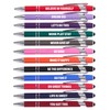 Actsun Funny Pens - 12 Pack Fine Point Smooth Writing
