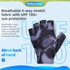 Seibertron S.P.S.G-3 Unisex Half Finger UPF100+ Sun/UV Protection Breathable Cycling