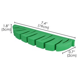 2Pack Self Adhesive Toothbrush Holders Wall Mounted, Toothbrush Organizer for Shower, Multipurpose Rack Hanger for Power Plug, Pen, Key (Green)