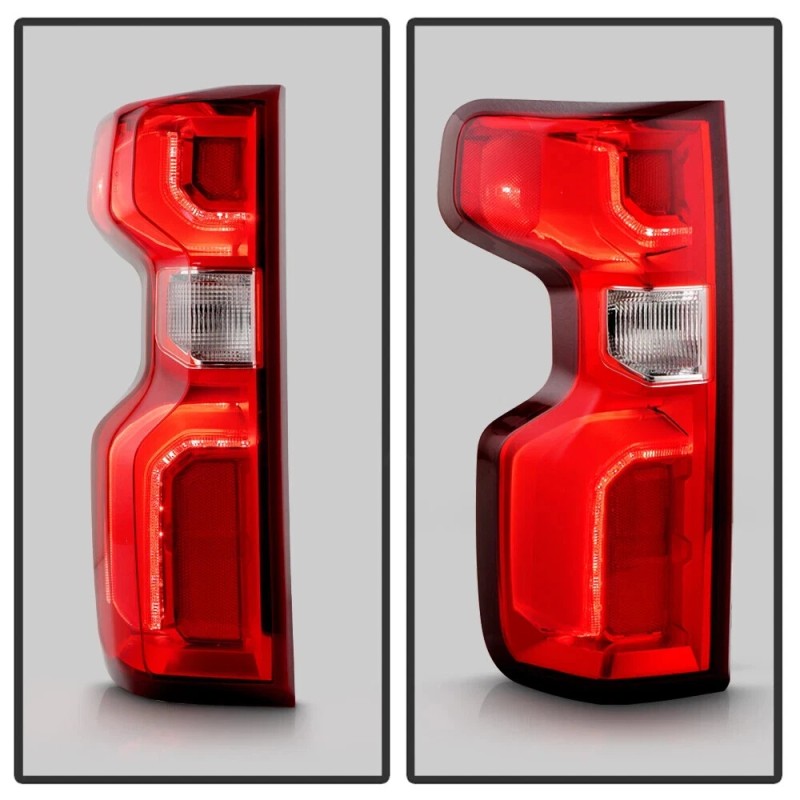 US_Auto_3 Fit 2019-2023 Chevy Silverado 1500 LED Tail Light w/Wiring