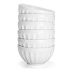 Foraineam Set of 6 Pcs 18 Ounce Porcelain Cereal Bowls