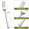 Herogo Fork Set of 6, Stainless Steel Dinner Fork Set,