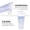 FELTER FITNESS Vaso Shaker para Proteina gym con Mezcladora de