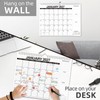18 Month Wall Calendar 2026-2027 11x8.5 Inch, Monthly Planner Jul