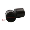 T Tulead Curtain Rods Corner Connector Wood Elbow Connector 1.1-Inch