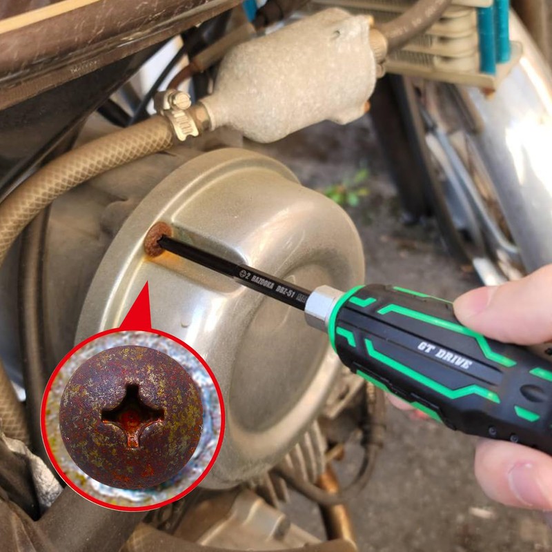 ENGINEER 4 in 1 Screw Extractor Kit for Phillips Screws