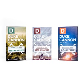 Duke Cannon Supply Co. Duke Cannon Supply Co. Big Brick of Soap Bar - Frontier 30, Variety-Pack - Extra Large, Masculine Scents, 10 oz (Pack of 3)