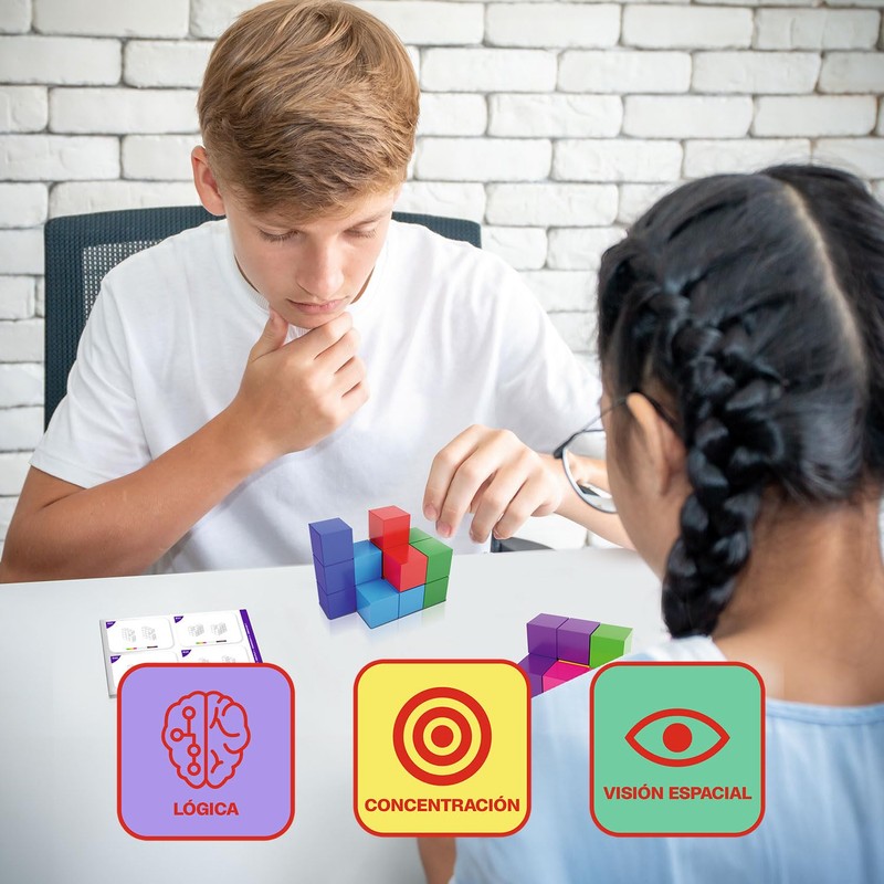 LÚDILO 80954 8436536809541 Cubimag Pro Educational Game for Children, Magnetic,