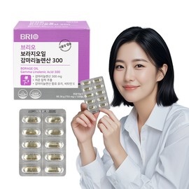 Brio Borage Oil Gamma-Linolenic Acid 300 Women's Borage Oil Omega-6 Nutrient 120 Capsules, 1 Piece / 브리오 보라지오일 감마리놀렌산 300  여성 보라지유 오메가6 영양제 120캡슐, 1개