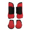 4 Pcs Horse Tendon Boots Set Soft Anti Slip Cushioning