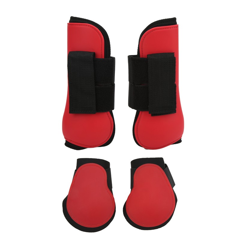 4 Pcs Horse Tendon Boots Set Soft Anti Slip Cushioning