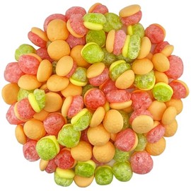 Smarty Stop Freeze Dried Candy, Burger and Hot Dog Flavored (6 Oz, Burger Flavored)