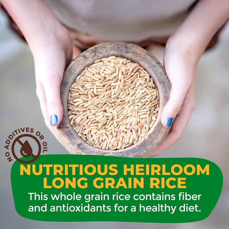 Lotus Foods Organic Brown Jasmine Rice - Whole Grain Jasmine