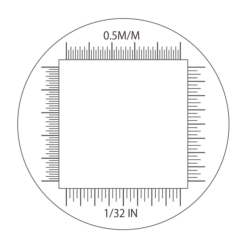 ENGINEER SL-36 Illuminated 5X Magnifying Inspection loupe with Integrated 'Graduated'