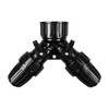 2 Way Y Splitter&1/2 Inch Drip Irrigation Tubing Faucet Connector