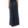 Amazhiyu Womens Pure Linen High Waist Wide Leg Pants with