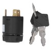 Forklift Ignition Key with 2 Keys, Waterproof Ignition Lock Forklift,