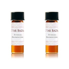 ATTAR BAZAAR Tunisian Frankincense 1 Dram (Pack of 2)