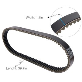 J55-G6241-00 Clutch Drive & Starter Generator Belt Kits JN6-H1173-00 Clutch Drive Belt for Yamaha G2 G8 G9 G11 G14 G16 G22 Drive G29-4 Golf Cart Drive Belt