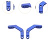 Dickly Handguard Mounts for Motorcycles And Snowmobiles with 28mm Handlebar,