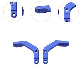 Dickly Handguard Mounts for Motorcycles And Snowmobiles with 28mm Handlebar, Blue