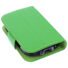 foto-kontor Case Compatible with Abbott Freestyle Libre 3 Case Book Style Green Protective Book