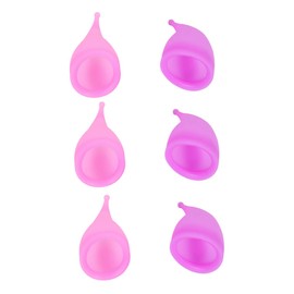 ORFOFE 6pcs Women Leakproof Comfortable Alternative to Pads for Use for Swimming Hiking and Overnight Protection