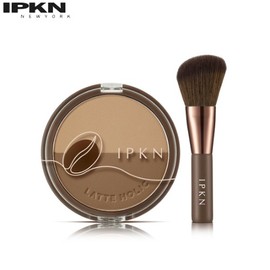 IPKN x CANTATA Latte In The Mood Shading Special Set 2items [LATTE HOLIC - café de IPKN], Color:01 PEACAN BROWN
