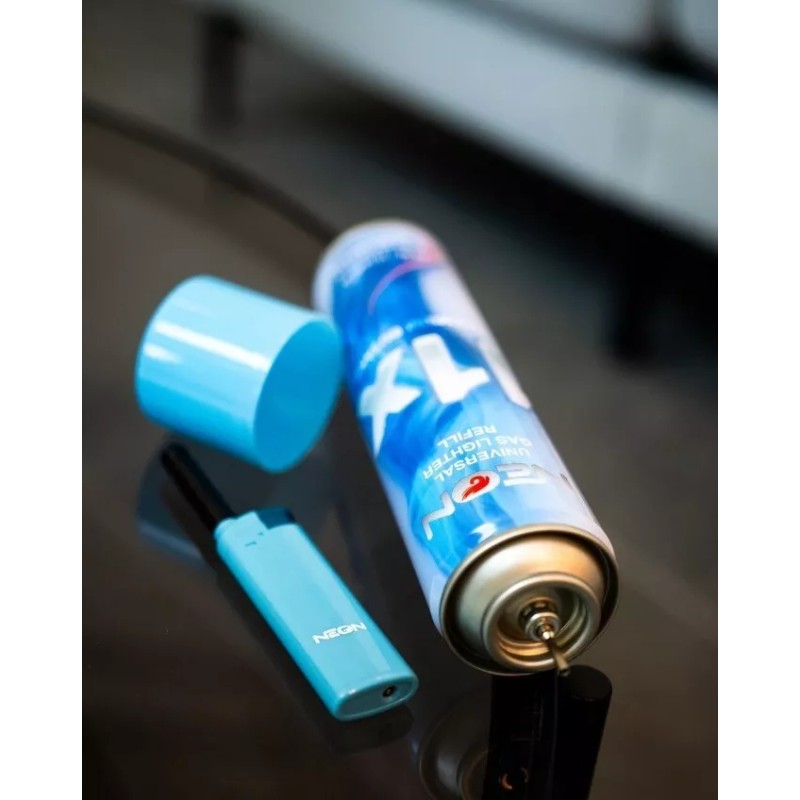 NEON 12 Cans Neon 11x Ultra Refined Butane Fuel Lighter