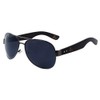 Loox Aviator Sunglasses 400UV tinted Bamboo Wooden Handle – Model