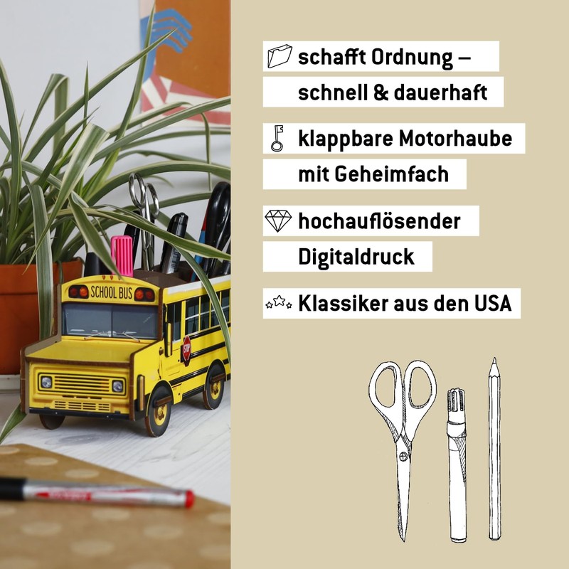 Werkhaus 2009 – Pen Holder with Form of American School