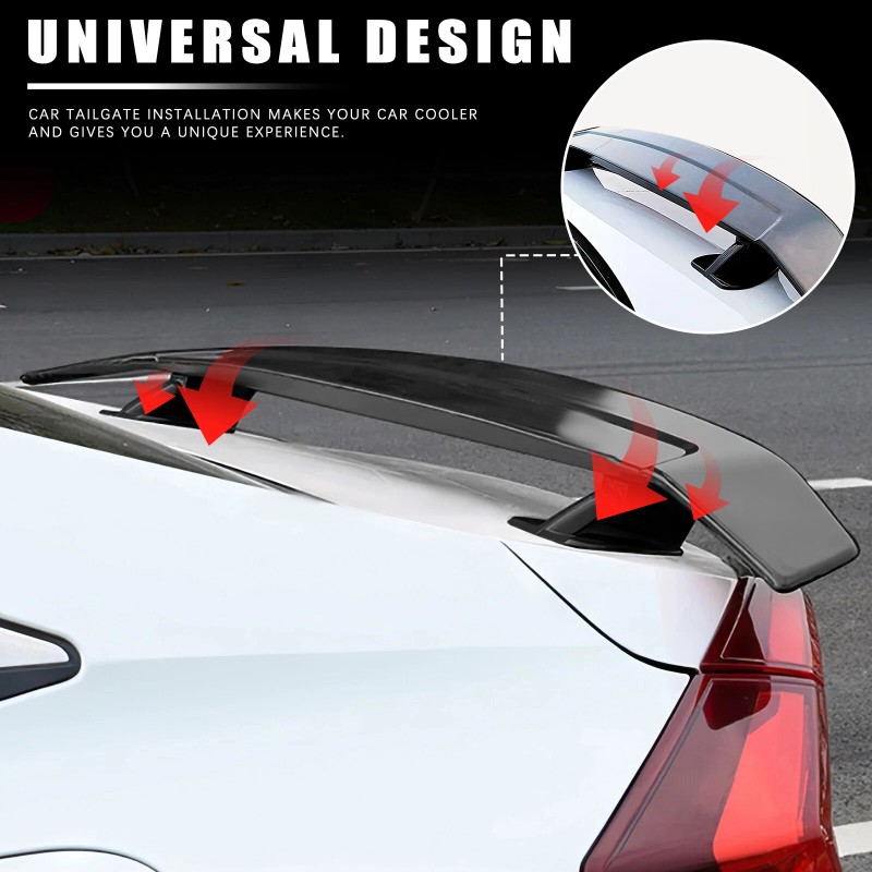 For Mazda Miata MX-5 MX5 Matte Black 47" Car Rear