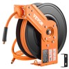 VEVOR Retractable Air Hose Reel, 3/8IN x 50FT Rubber Air