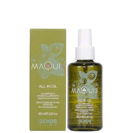 Echosline  All-in Oil 100 ml  Línea Maqui 3  Cabellos Dañados  Haircare  Aceite Vegano Bifásico  Iluminador para Cabello Seco y Tratado 100 ml