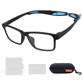 SooGree Racquetball Goggles Sports Protection Goggles Safety Glasses for Basketball Football Protective Eyewear Lense Replaceable Anti Fog Shock Absorption